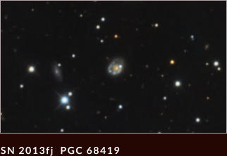 SN 2013fj  PGC 68419