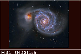 M 51   SN 2011dh